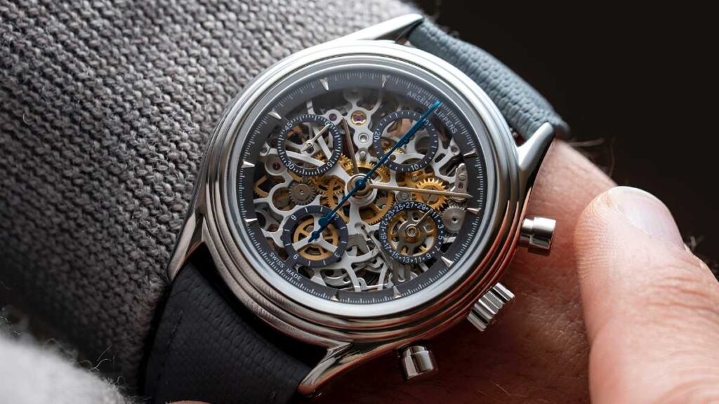 Limited Edition Scheletrato Drop: Arsène Lippens Valjoux Watch in Two Colors