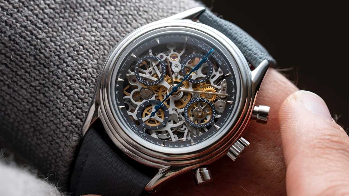 Limited Edition Scheletrato Drop: Arsène Lippens Valjoux Watch in Two Colors